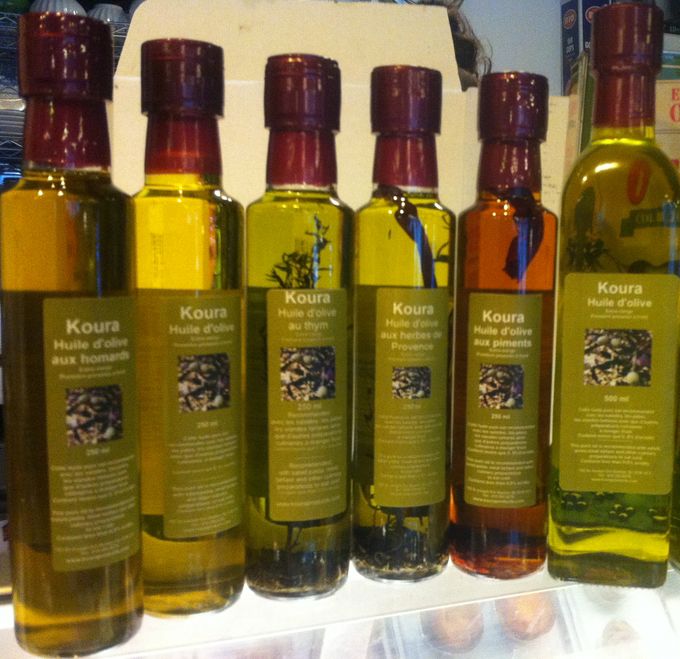 Les huiles aromatisées préparées au Québec